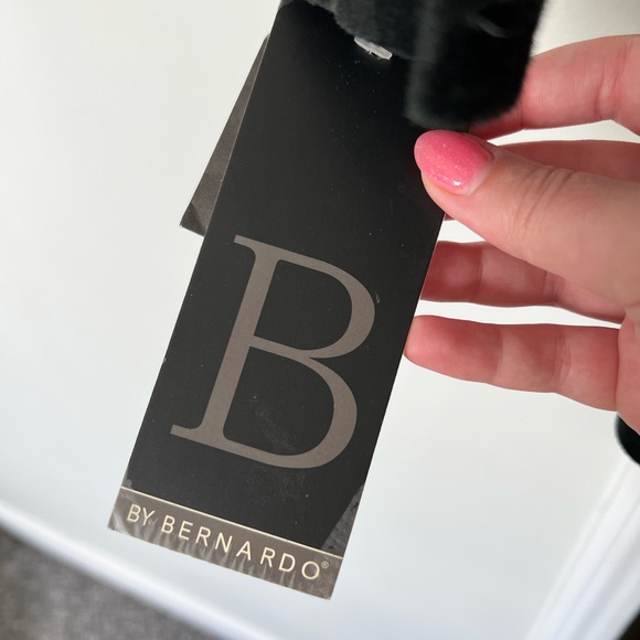 Bernardo | black suede coat - XL - Picture 7 of 8